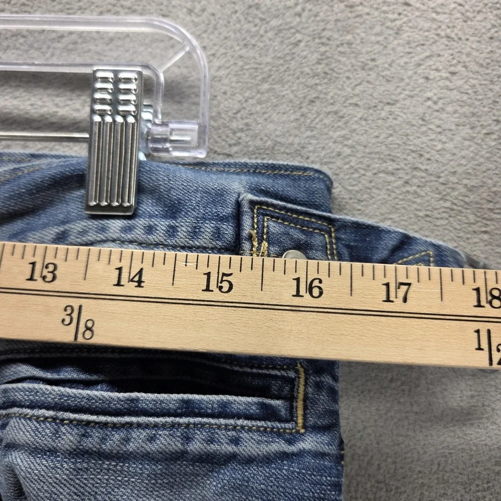 Vintage Levis Engineered Jeans Mens Blue Buckle Back Twisted Zip Fly Fits 32x28